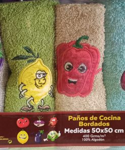 Paños De Cocina Bordados