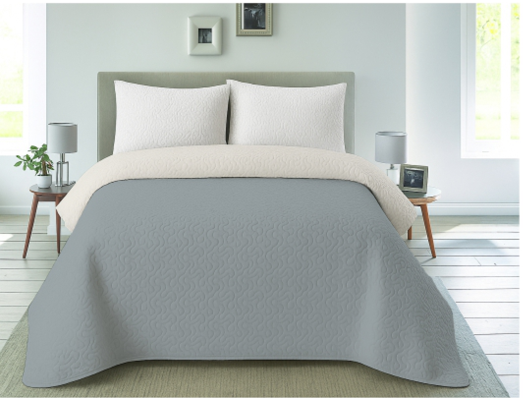 Colcha Bouti Bicolor Microfibra