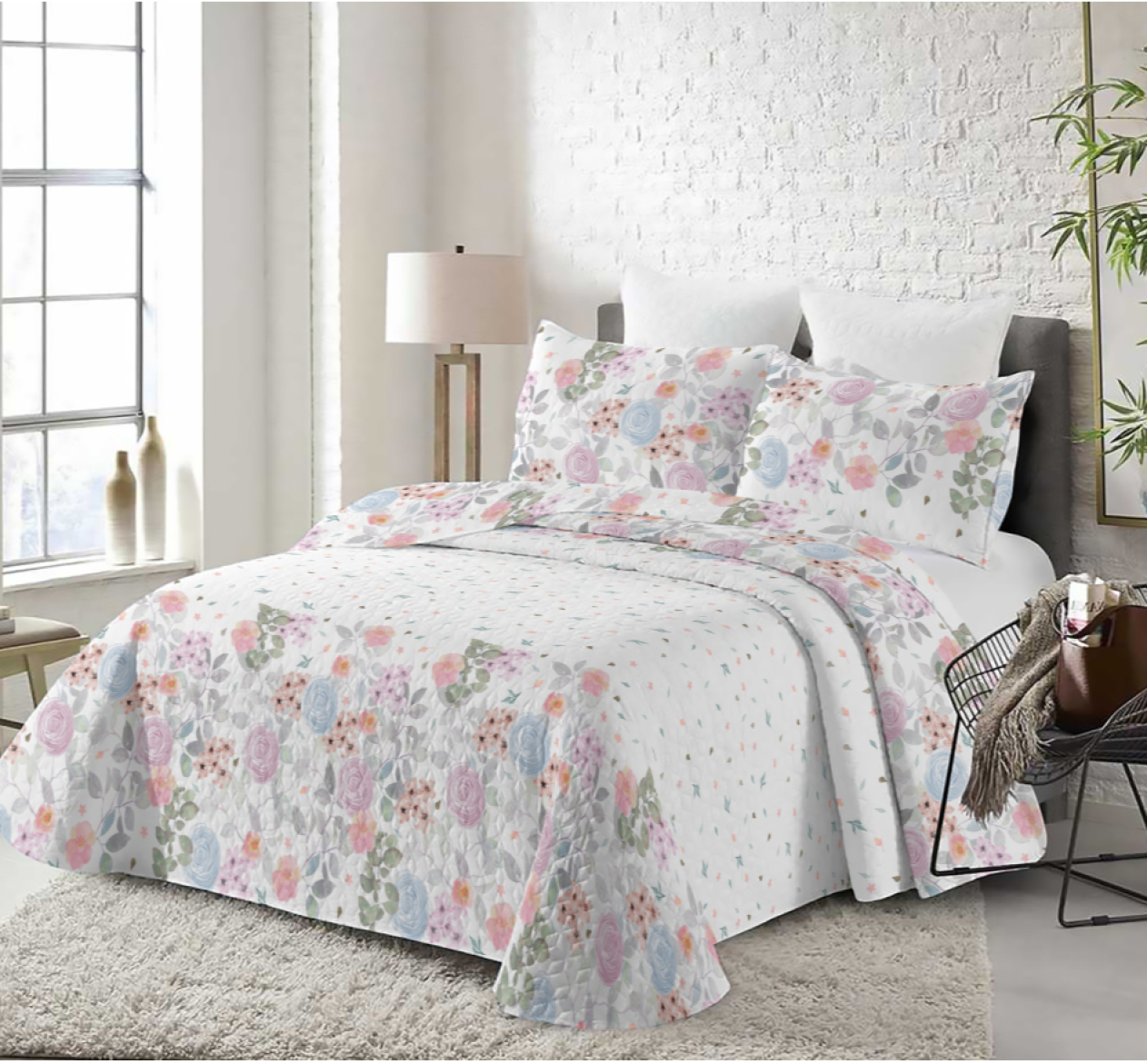 Bouti Estampado Reversible Con Cojines