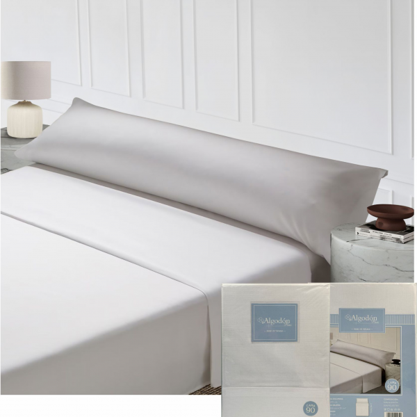 Sabana  Liso 50% algodón 50% poliéster