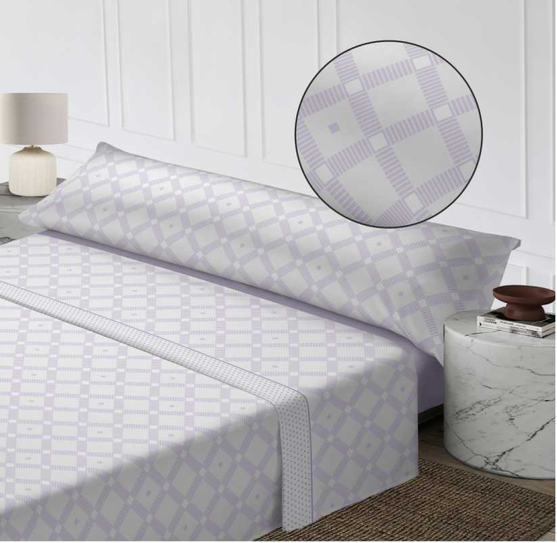 Sabana 50% algodón y 50% poliéster