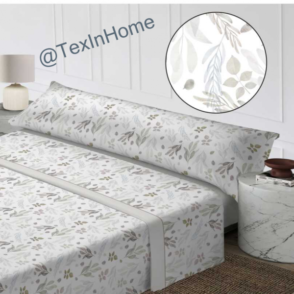 Sabana 50% algodón y 50% poliéster