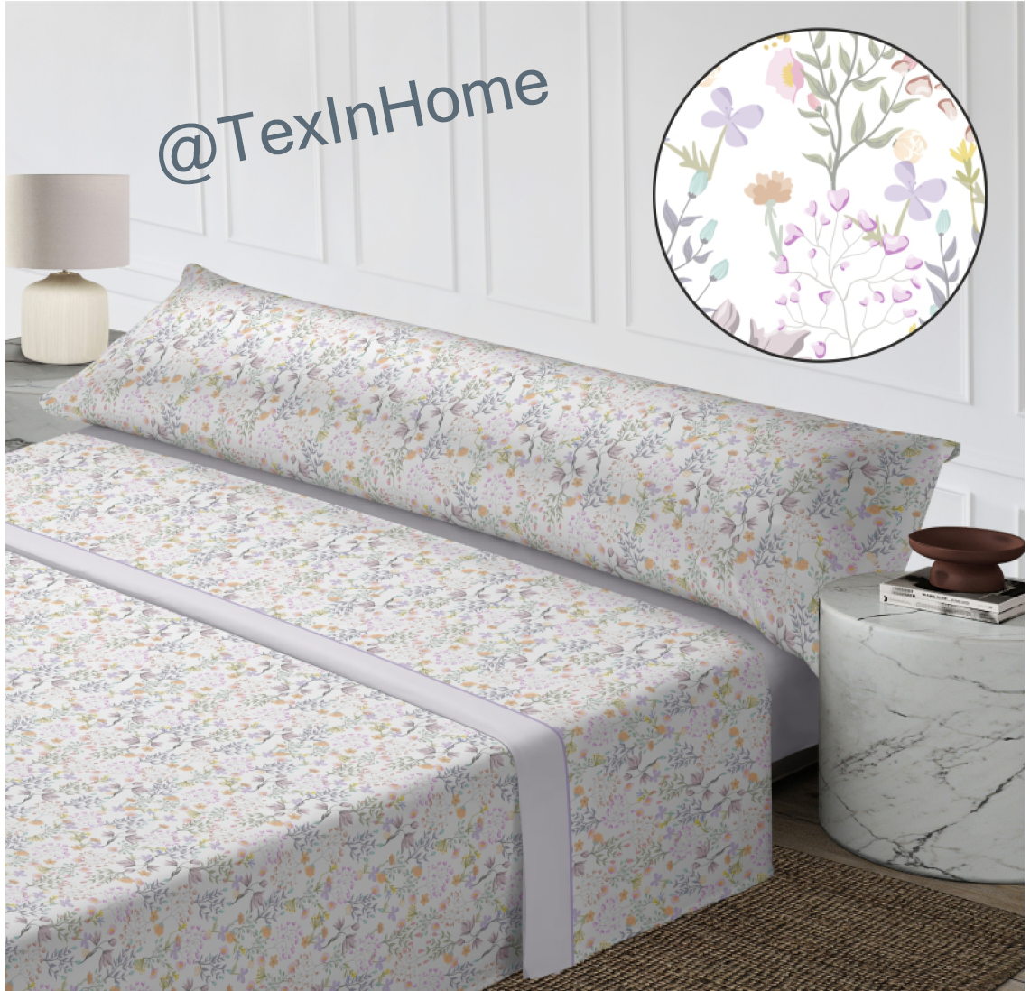 Sabana Valeria 100% Microfibra